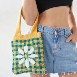 The Ragged Priest Yellow and Green Mini Bag